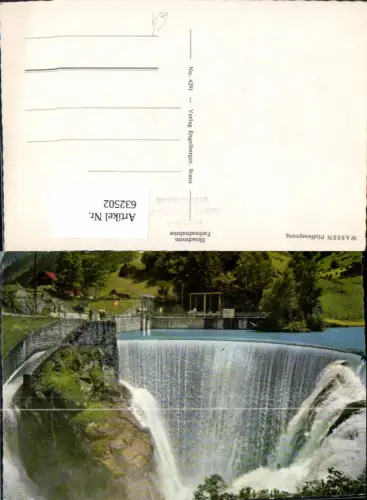 632502,Foto Ak Wassen Pfaffensprung Stausee Switzerland