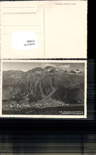 670880,Pontresina mit Schafberg Schwestern u. Piz Languard Switzerland