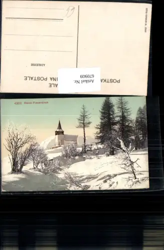 670909,Davos Frauenkirch im Winter Switzerland