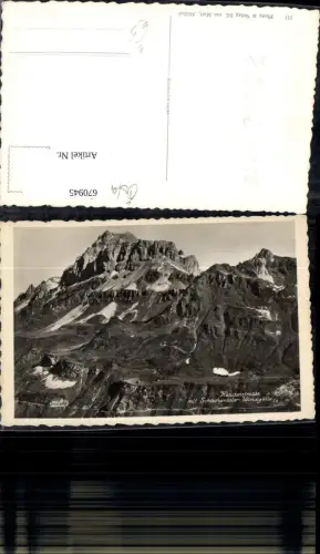 670945,Foto Ak Unterschächen Klausenstraße mit Schächentaler Windgälle Switzerland