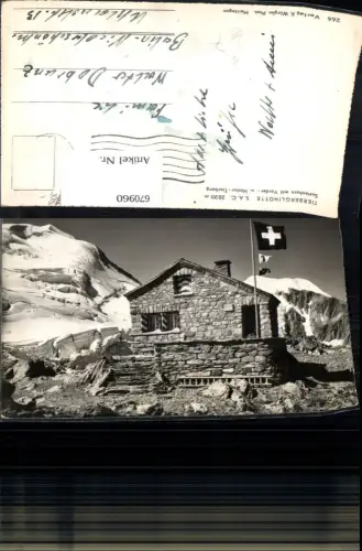 670960,Foto Ak Tierberglihütte Sustenhorn Gadmen Switzerland