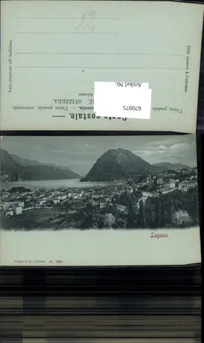 670975,Mondschein Litho Lugano Switzerland