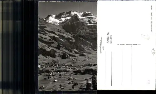 671003,Foto Ak Lenk mit Wildstrubel Switzerland