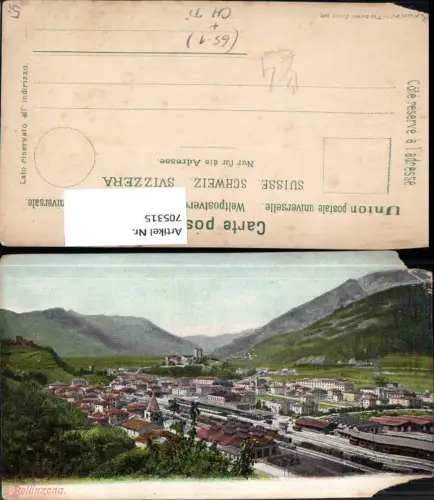 705315 Bellinzona Bahnhof