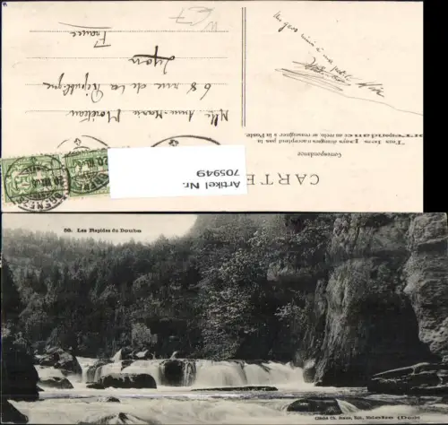 705949 Les Rapides du Doubs Wasserfall