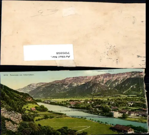 705958 Panorama von Interlaken