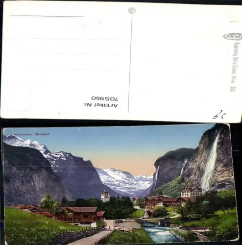 705960 Lauterbrunnen Staubbach Wasserfall