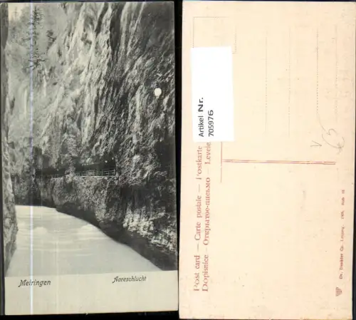 705976 Meiringen Aareschlucht pub Dr. Trenkler Co 18