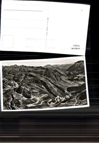713911 Foto AK Strada del S. Gottardo Val Tremola Gotthardstrasse Andermatt Switzerland