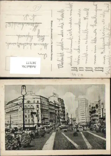 387177,Serbia Beograd Belgrad Terazije Hotel Balkan