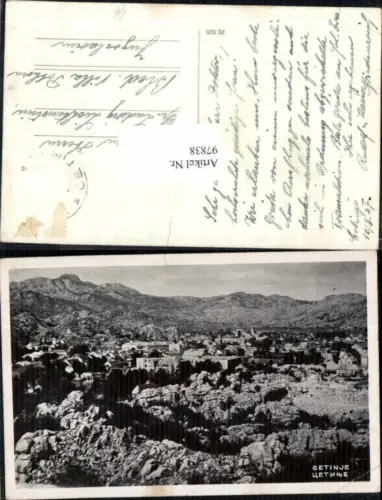 97838,Cetinje 1937 Serbien Montenegro