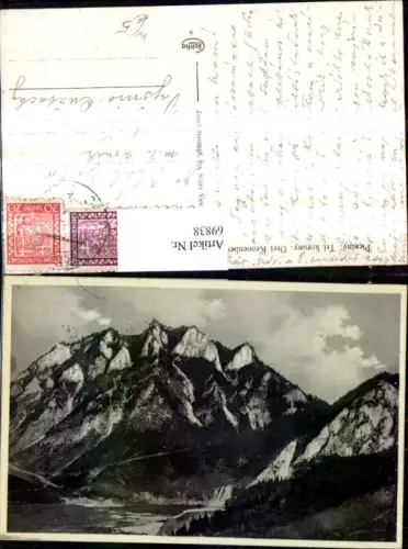 69838,Pieniny Tri koruny Drei Kronenberg Pieninen Berglandschaft