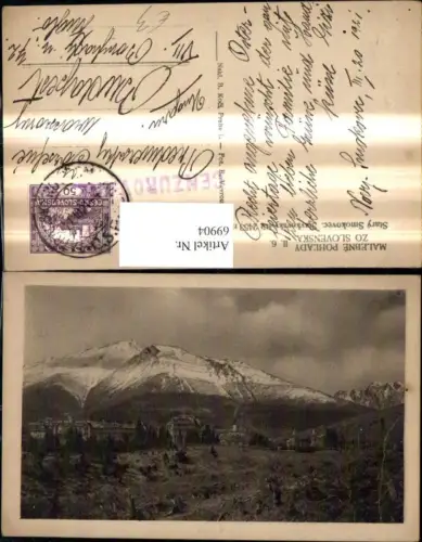 69904,Malebne Pohlady Stary Smokovec Slavkovsky stit Ansicht