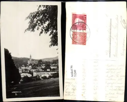 71249,Foto Ak Kremnica Kremnitz Teilansicht