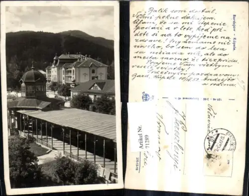 71289,Bardejov Bartfeld Kupele Ansicht