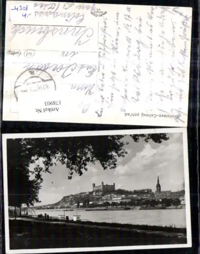 178903,Slowakei Bratislava Celkovy pohl ad Foto Ak