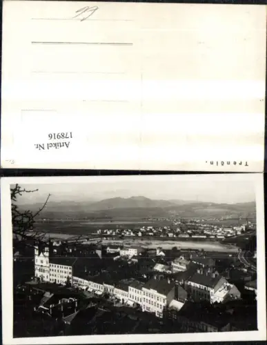 178916,Slowakei Trencin Totale Foto Ak