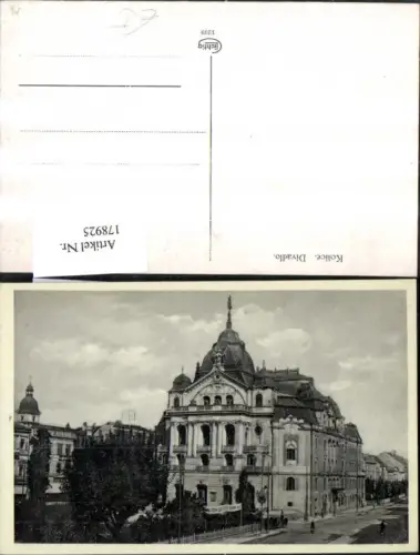 178925,Slowakei Kosice Divadlo