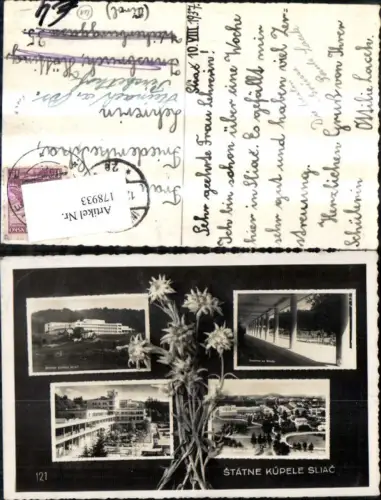 178933,Slowakei Statne Küpele Slica Mehrbild Ak