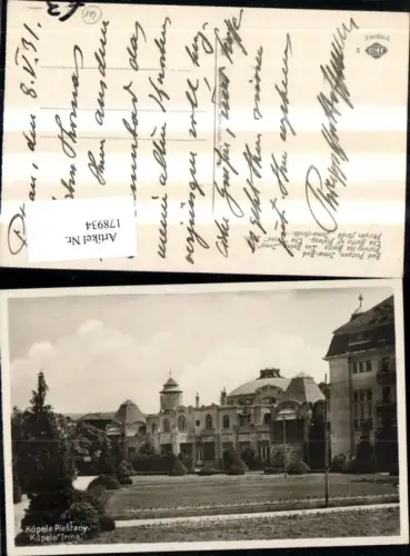 178934,Slowakei Bad Pistyan Irma Bad Küpele Piestany Küpele Irma