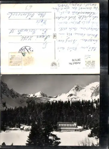 287170,Vysoke Tatry Hohe Tatra Mengusovska dolina Bergkulisse Winterbild