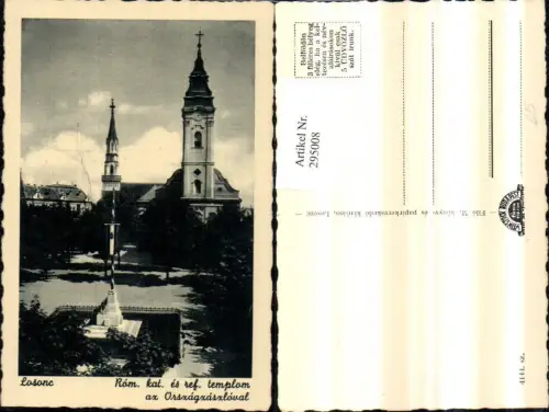 295008,Losonc Lucenec römisch-katholische Kirche Denkmal
