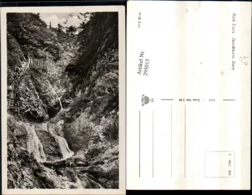 295015,Mala Fatra b. Turany Janosikove diery Wasserfall Partie