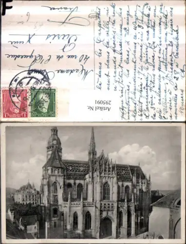 295091,Kosice Kaschau Dom Kirche