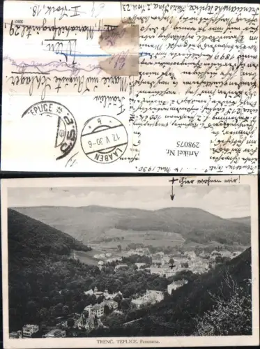 298075,Trencianske Teplice Panorama Totale