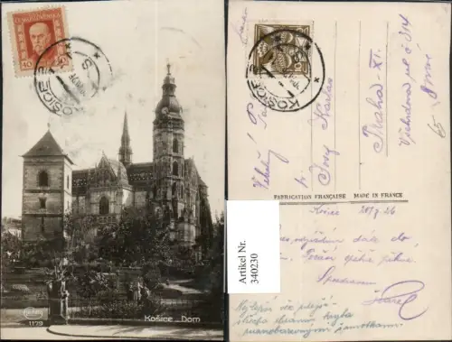 340230,Kosice Kaschau Dom Kirche