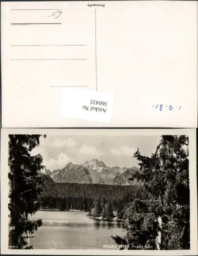 360435,Slovakia Vysoke Tatry Strbske Pleso See Bergkulisse