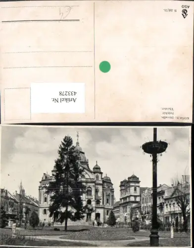 433278,Slovakia Kosice Divadlo Theater Gebäude