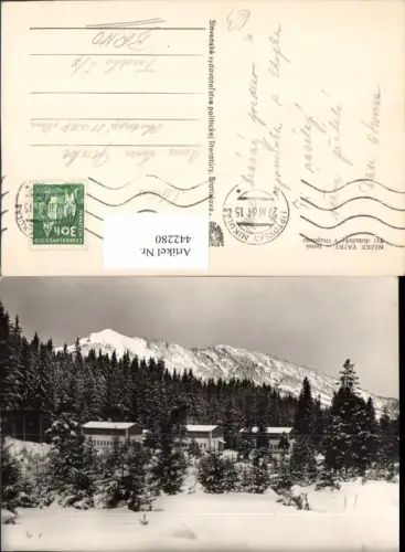 442280,Slovakia Nizke Tatry Niedere Tatra Jasna Tri domceky Bergkulisse Winterbild