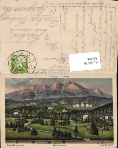 452458,Slovakia Tatry Tatrasnka Lomnica Lomnitz Bergkulisse