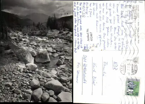 452467,Slovakia Vysoke Tatry Bela pri Podbanskom Landschaft Steine