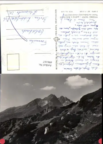 496167,Slovakia Vysoke Tatry Belanskych Tatier na Kezmarsky Lomnicky Bergkulisse