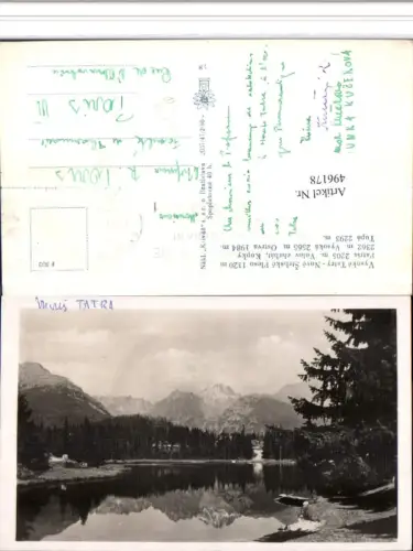 496178,Slovakia Vysoke Tatry Nove Strbske Pleso See Bergkulisse