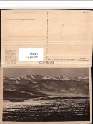 523832,Slovakia Dumbier A Chopek od Strbskeho Plesa Bergkulisse