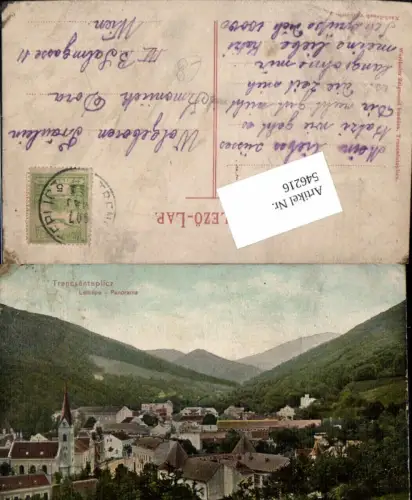 546216,Slovakia Trencianske Teplice Teplitz Trencin