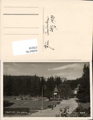 570210,Slovakia Vysoke Tatry Tatra Lomnica