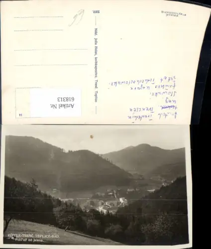 618313,Foto Ak Trencianske Teplice Kupele-Trenc Teplice-Bad Pohlad od Jelena Slovakia