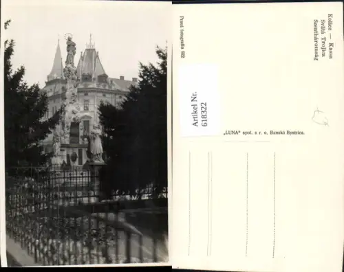 618322,Foto Ak Kosice Kassa Sväta Trojica Szentharomsag Slovakia