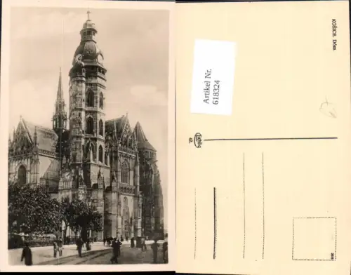 618324,Foto Ak Kosice Kassa Dom Slovakia