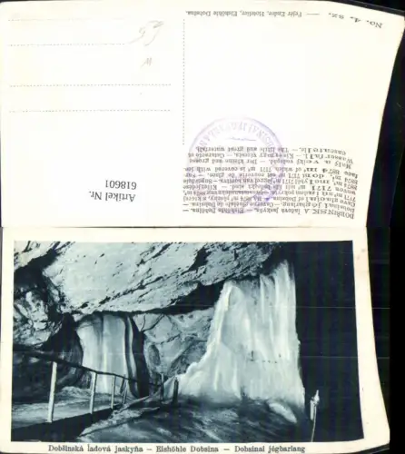 618601,Dobsinka ladova jaskyna Eishöhle Dobsina Höhle Slovakia
