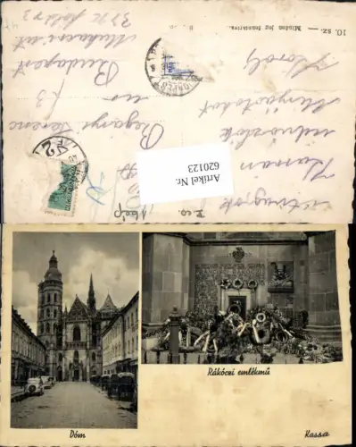 620123,Kassa Kosice Dom Rakoczi emlekmü