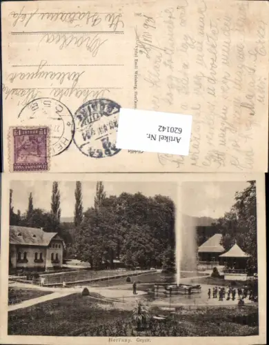620142,Herlany Geyzir Fontäne Herľany