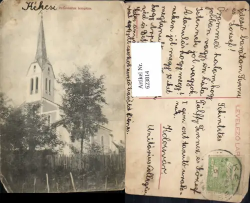 623814,Kekesi Kekes Reformatus templom Kirche
