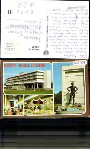 671145,Mehrbild Ak Pistian Piestany Balnea Splendid Slovakia