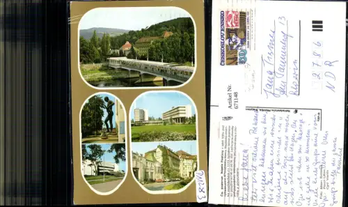 671148,Mehrbild Ak Pistian Piestany Cs statne kupele Slovakia