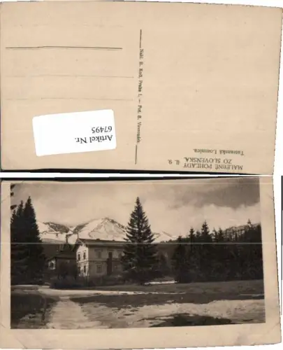 67495,Tatranska Lomnica Malebne pohlady